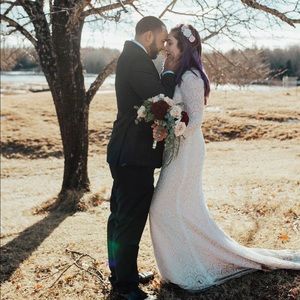 Oleg Cassini wedding dress